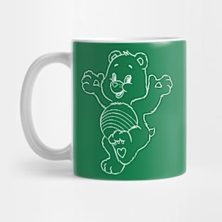 The bear swings its legs Mug